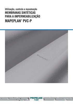 Membranas sintéticas para a impermeabilização Mapelan PVC-P